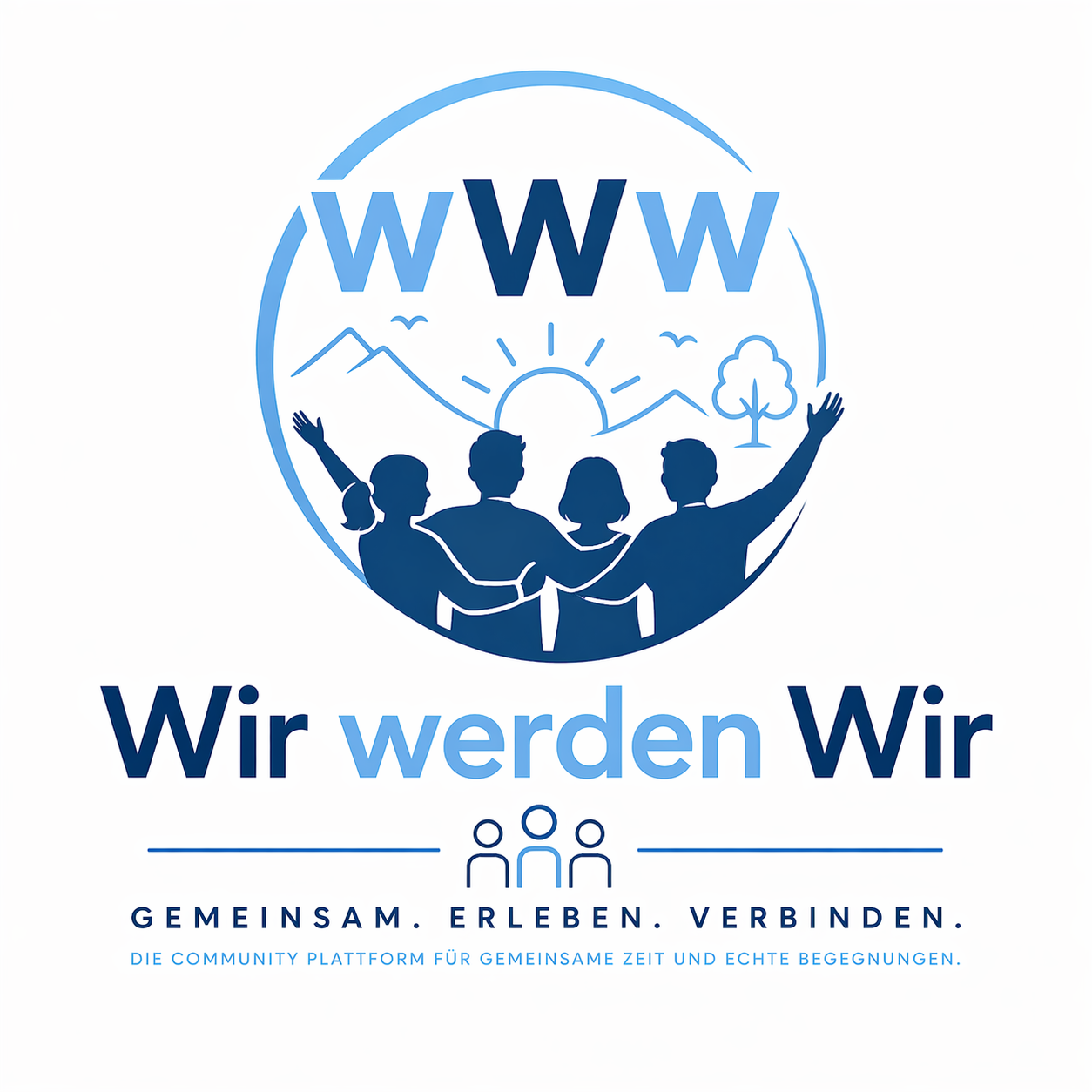 Wir werden Wir Logo